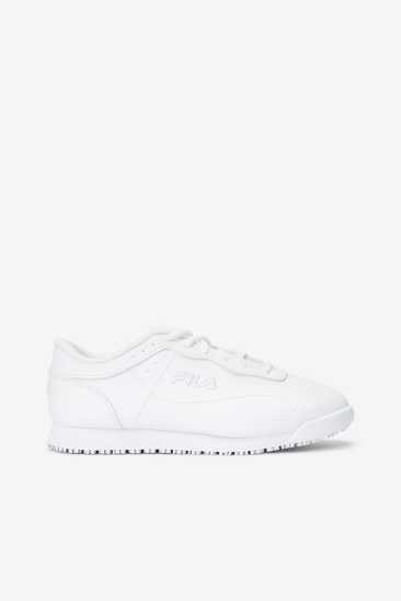Fila Femme Memory Viable Slip Resistant Shoe Wht/Wht/Wht Fila France HFL-209574